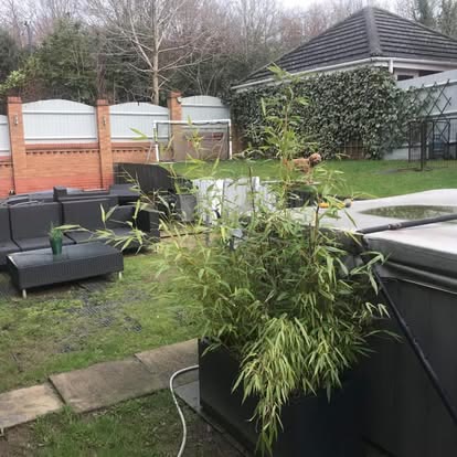 Before the work began