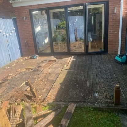 Before the work began