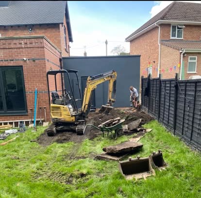 Before the work began