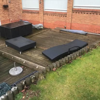 Full Garden Makeover with Outdoor Seating, photo 2 of 7