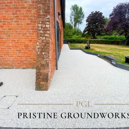 Resin Surfacing Front and Back of a Brick Home, photo 2 of 5